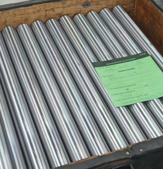 Chrome-lined barrels with QC acceptance card